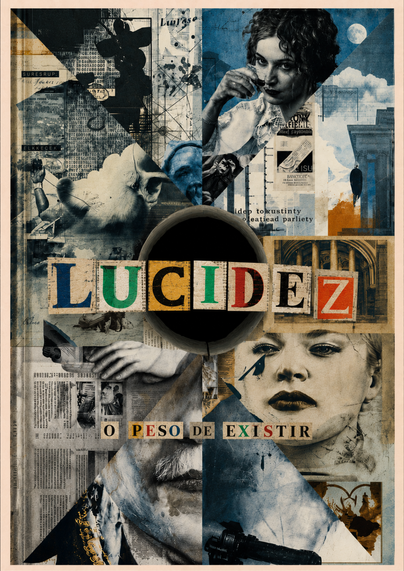Capa completa do livro Lucidez